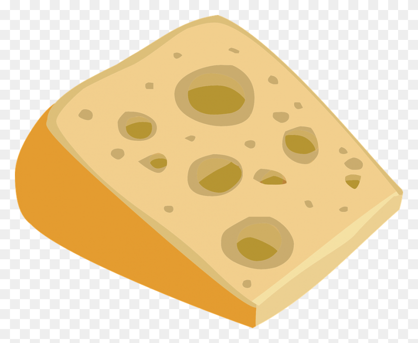 894x720 Cartoon Cheese No Background, Food, Bread, Toast HD PNG Download