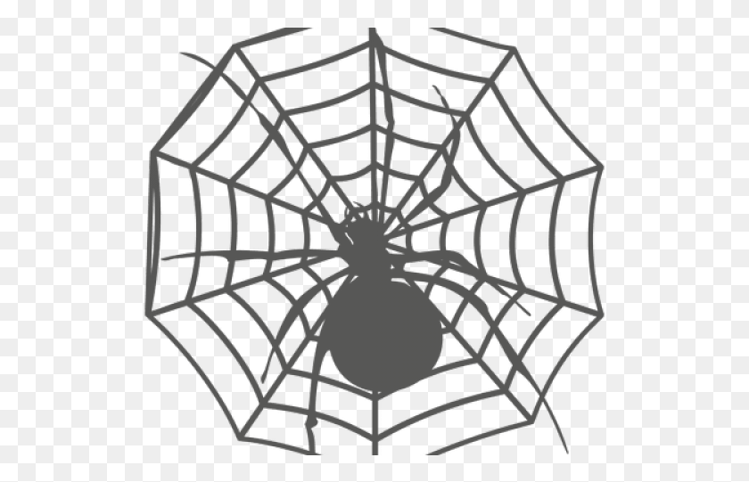 521x481 Cartoon Circular Spider Web, Rug HD PNG Download