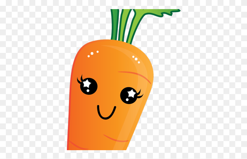390x481 Cartoon Clipart Carrot Cute Carrot Clip Art, Plant, Vegetable, Food HD PNG Download