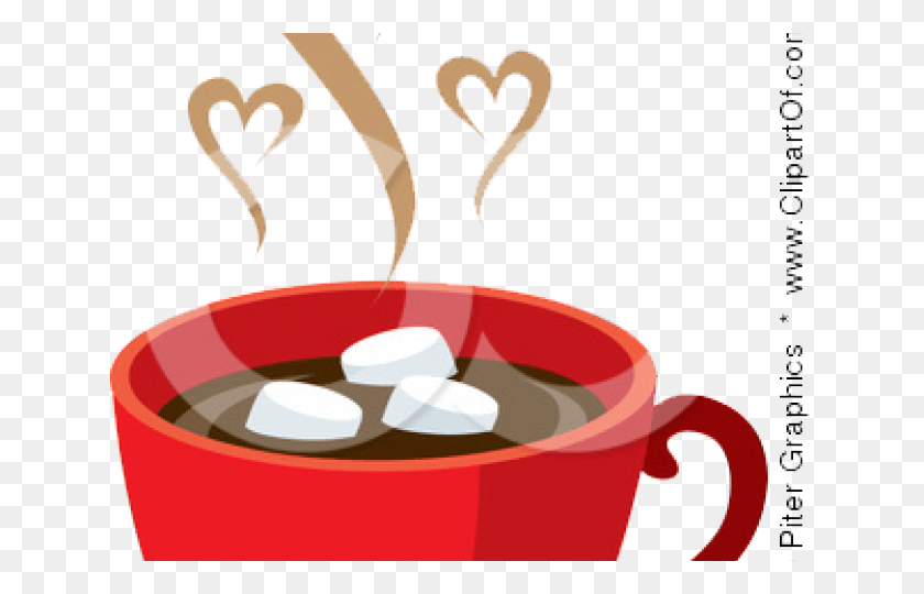 640x480 Cartoon Clipart Hot Chocolate, Bowl, Meal, Food HD PNG Download