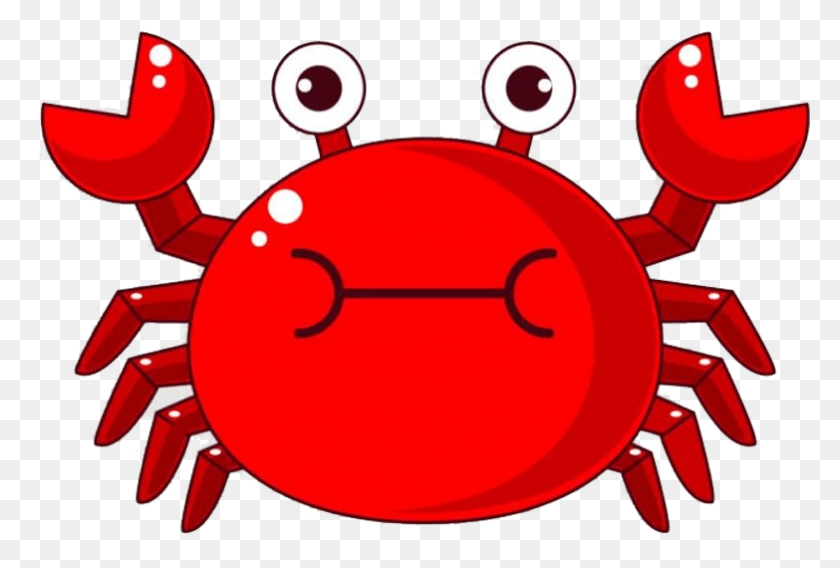 783x510 Cartoon Crab Vector Crab, Food, Sea Life, Animal HD PNG Download