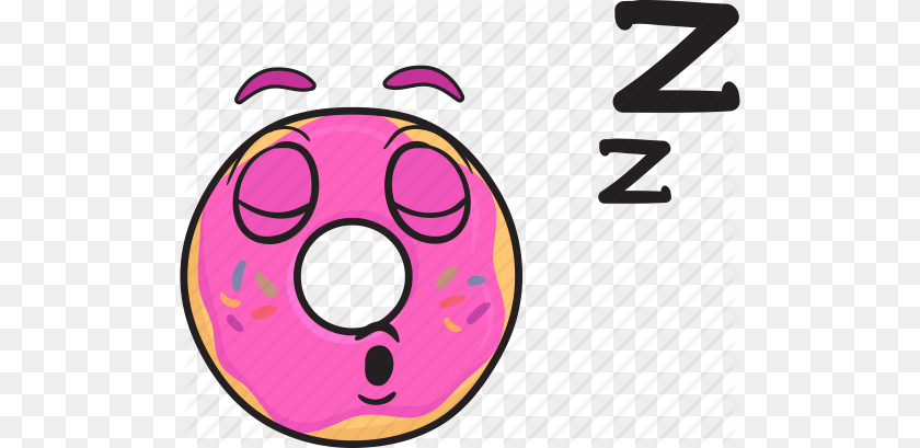 Cartoon Donut Clip Art, Food, Sweets, Disk Sticker PNG