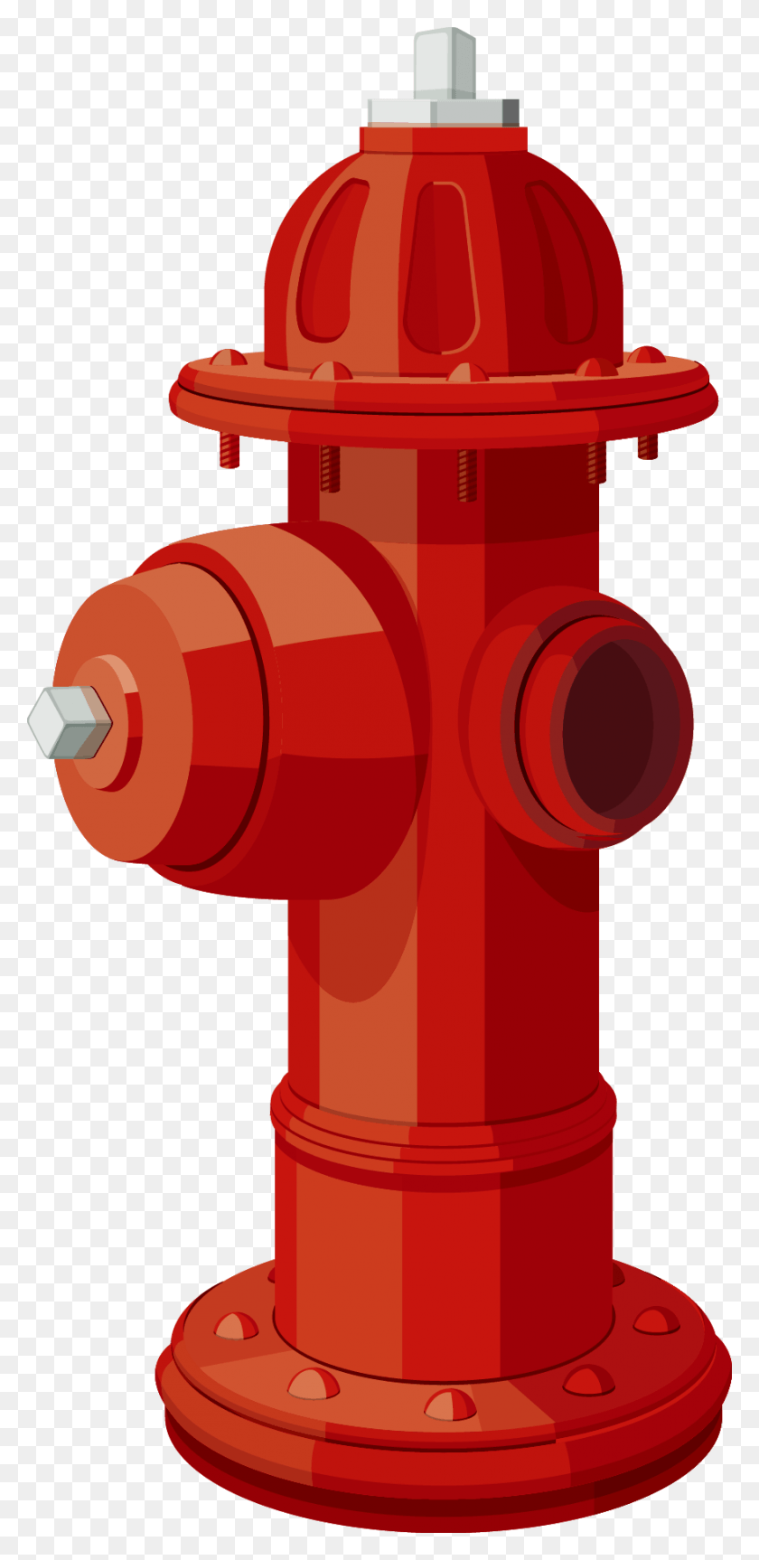 876x1872 Cartoon Fire Hydrant Fire Hydrant Vector, Gas Pump, Pump, Machine HD PNG Download