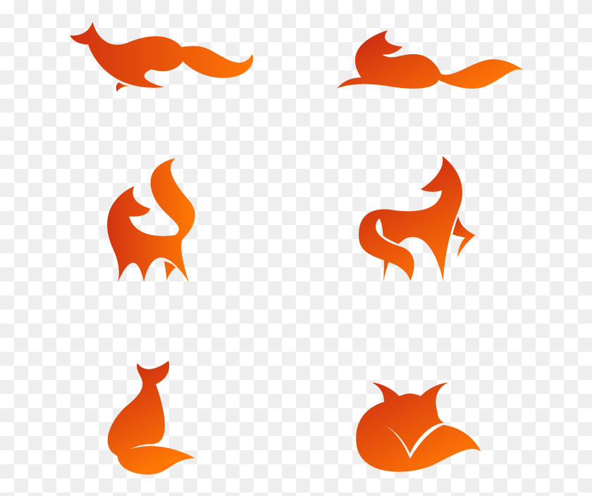 644x645 Cartoon Fox Logo Fox Area Orange Image With Logo, Leaf, Plant HD PNG Download