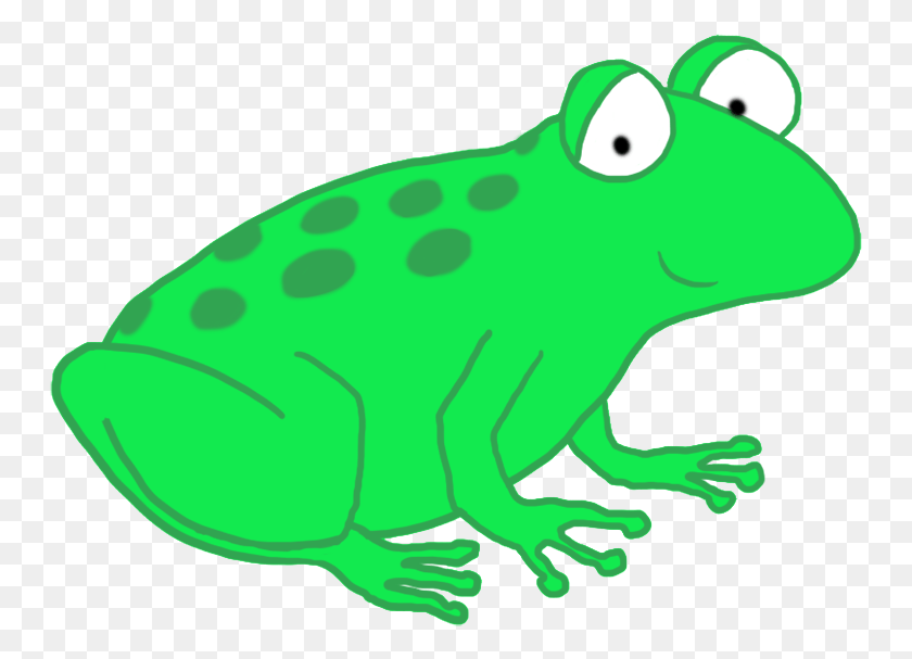 749x547 Cartoon Frog Image Royalty Free Stock Cartoon Toad Transparent Background, Wildlife, Animal, Amphibian HD PNG Download