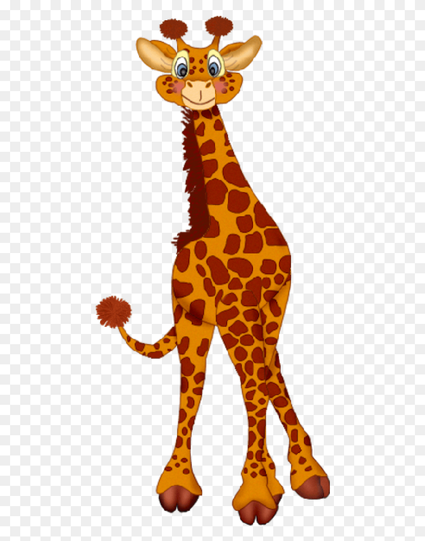 468x1009 Cartoon Giraffe Clip Art Pictures Background Wallpaper Portable Network Graphics, Wildlife, Animal, Mammal HD PNG Download