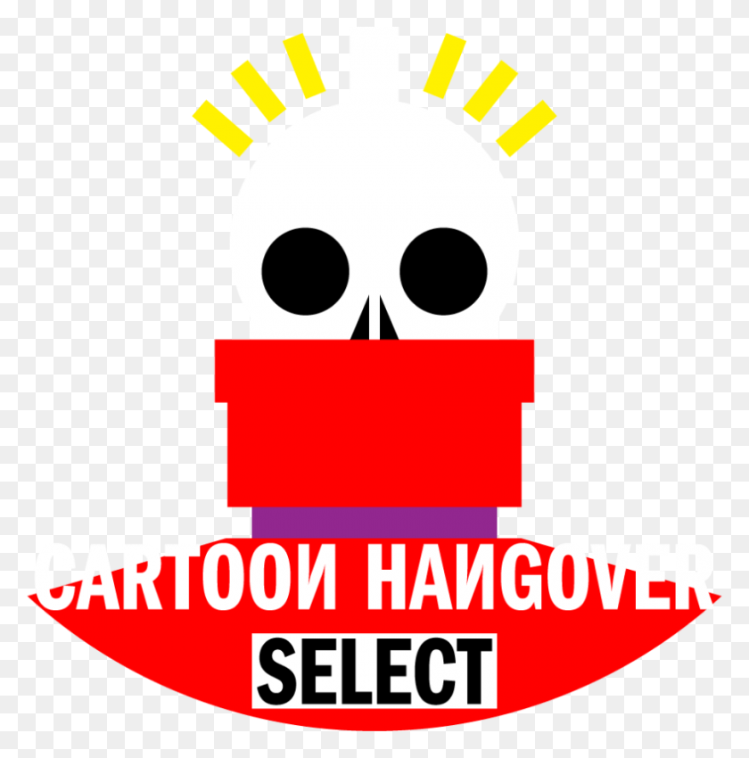 900x912 Cartoon Hangover Select Emblem, Label, Text, Logo HD PNG Download