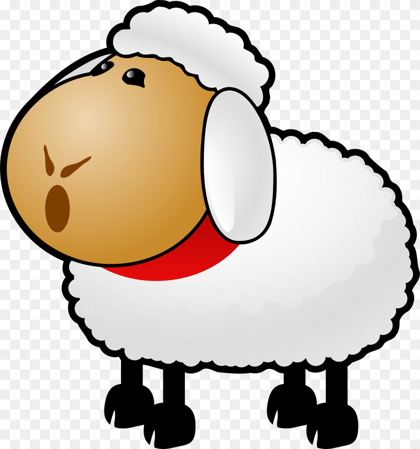 Cartoon Lamb Clipart, Animal, Bird, Vulture Transparent PNG