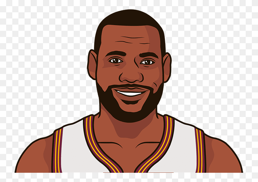 750x531 Cartoon Lebron James Face, Person, Human, Clothing HD PNG Download