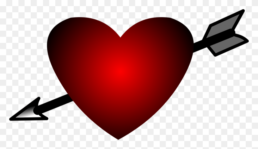 960x525 Мультфильм Любовь Сердце, Воздушный Шар, Мяч, Сердце Png Скачать