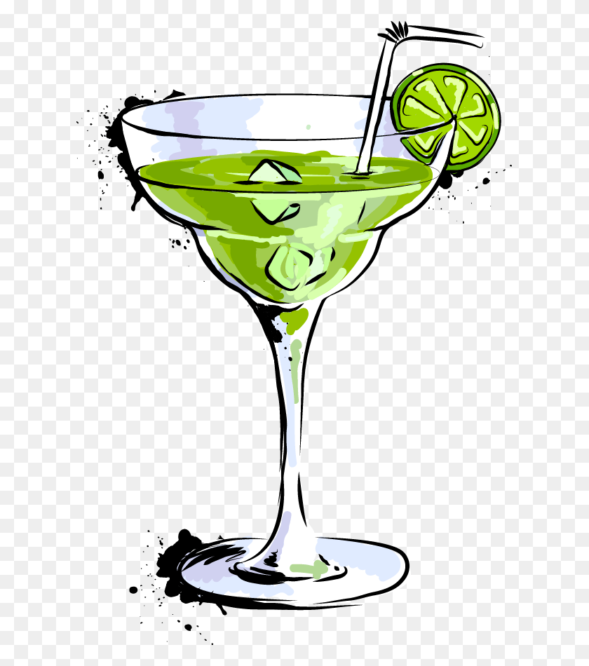 621x890 Cartoon Martini Glass Cartoon Cocktail, Alcohol, Beverage, Drink HD PNG Download