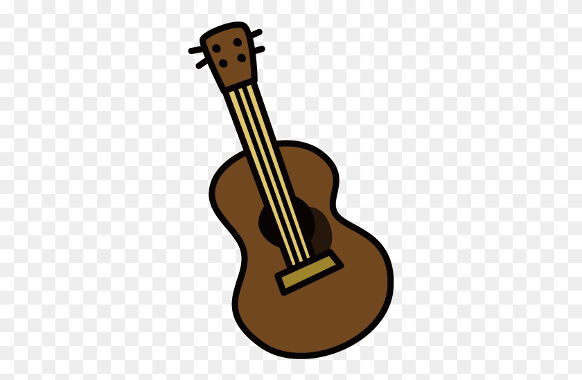299x489 Cartoon Musical Transprent Free Music Instrument Cartoon, Leisure Activities, Guitar, Musical Instrument HD PNG Download