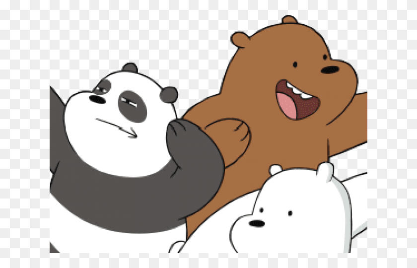 640x480 Cartoon Network Клипарт We Bare Bears Iphone We Bare Bears, Млекопитающее, Животное, Дикая Природа Png Скачать