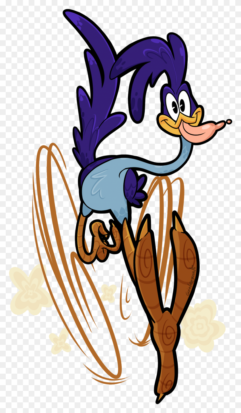 964x1703 Cartoon Network Collab Roadrunner By Whatifgirl D935289 Roadrunner Cartoon, Wasp, Bee, Insect HD PNG Download