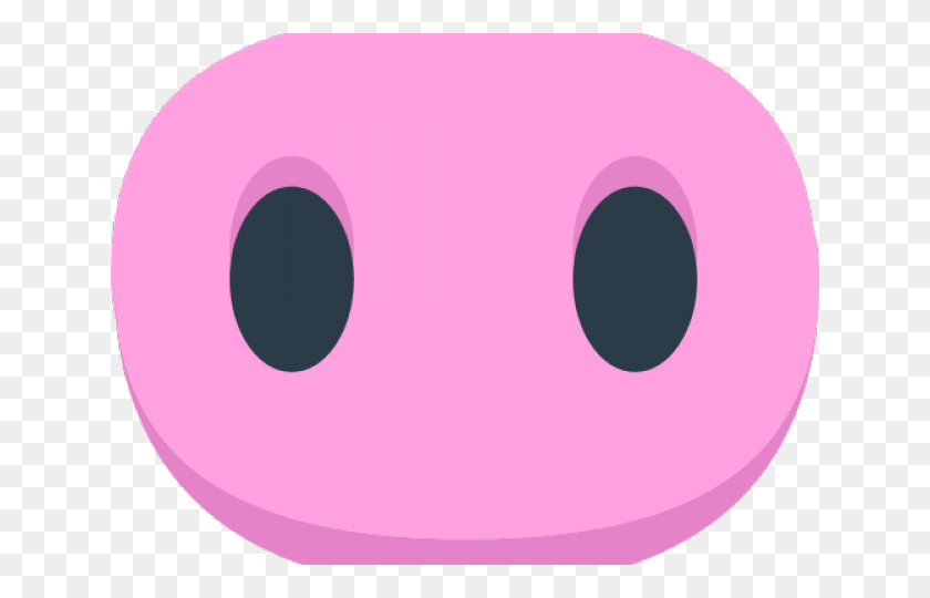 640x480 Cartoon Pig Nose, Purple HD PNG Download