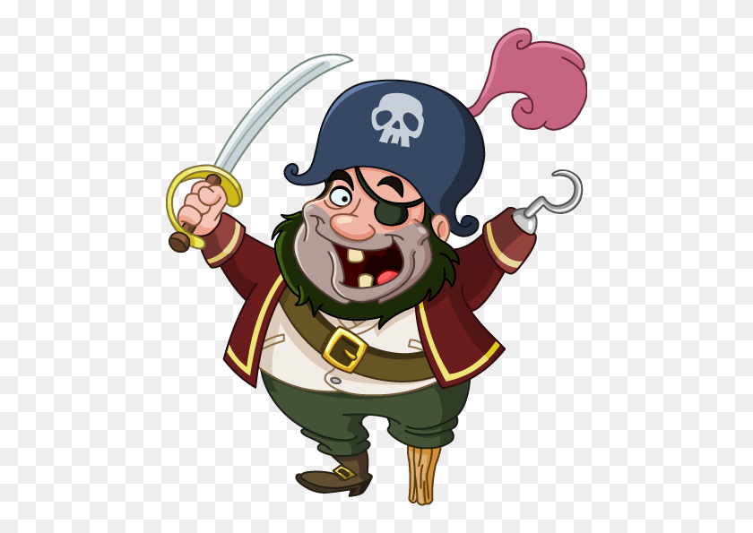 471x535 Cartoon Pirate Captain, Whip, Performer, Costume HD PNG Download
