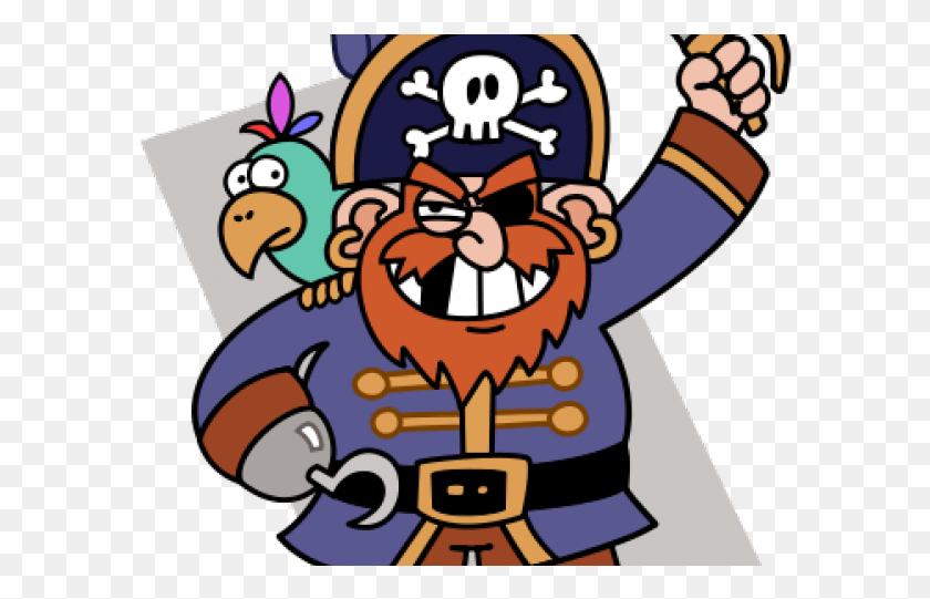 590x481 Descargar Png / Pirata De Dibujos Animados Png