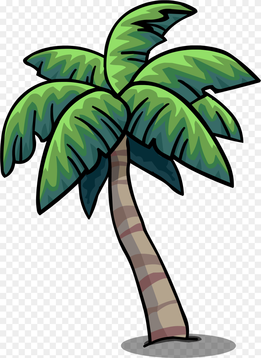 1837x2513 Cartoon Plam Tree Clipart Tropical Palm Tree Cartoon, Palm Tree, Plant, Cross, Symbol Sticker PNG