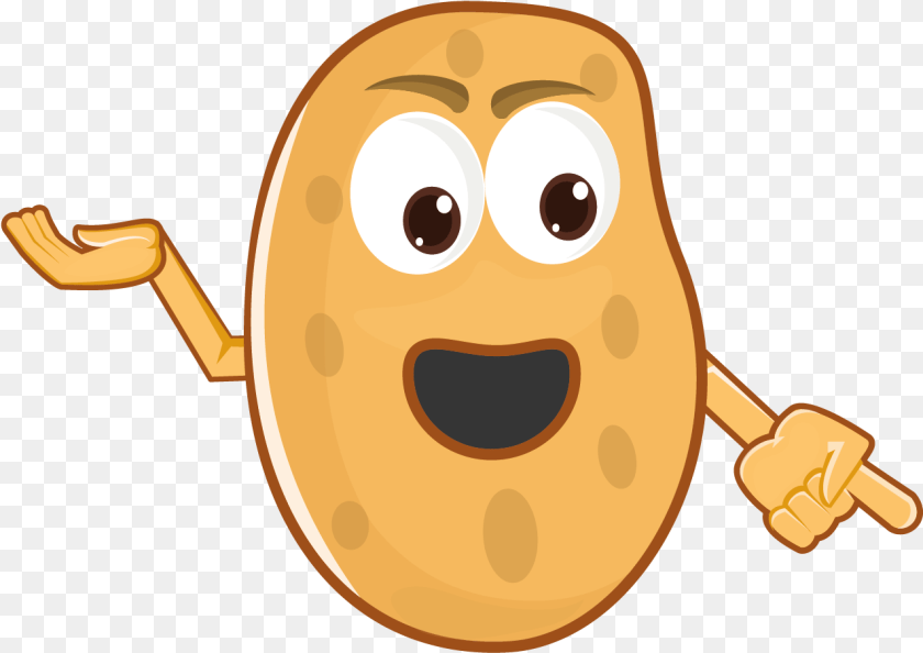 Cartoon Potato, Food, Sweets, Bread, Nature PNG