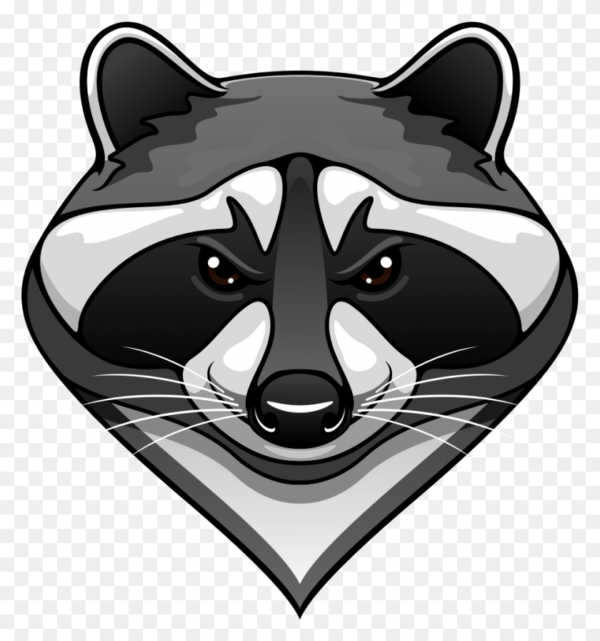 929x998 Cartoon Raccoon, Mammal, Animal, Helmet HD PNG Download