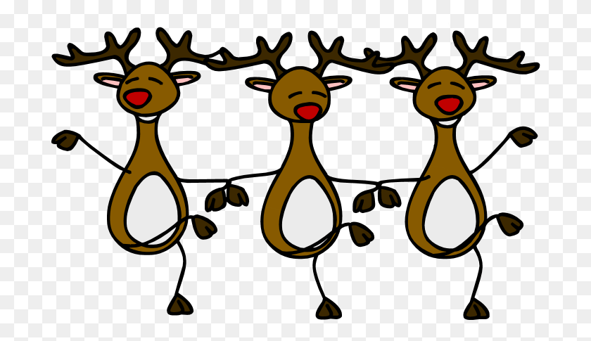 696x425 Cartoon Reindeer Pictures Dancing Reindeer Clipart, Bowling, Bowling Ball, Sport HD PNG Download
