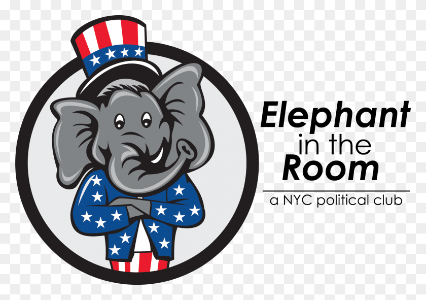 1662x1133 Мультфильм Республиканский Слон, Логотип, Символ, Товарный Знак Hd Png Скачать