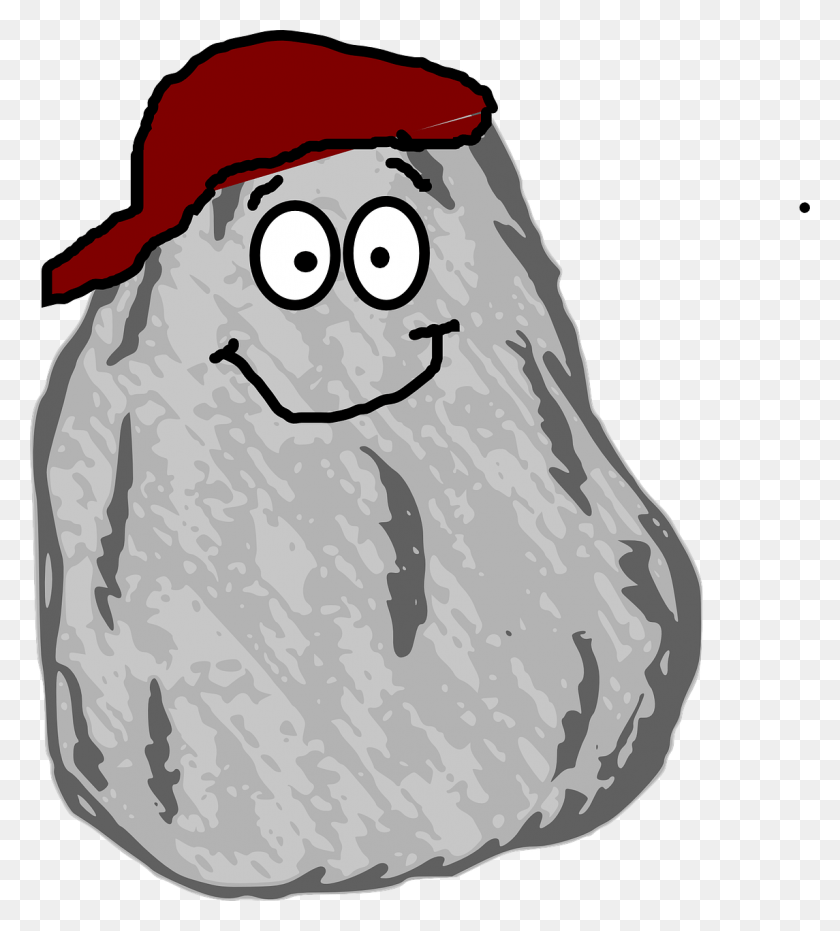 1145x1280 Cartoon Rock, Plant, Bag, Food HD PNG Download