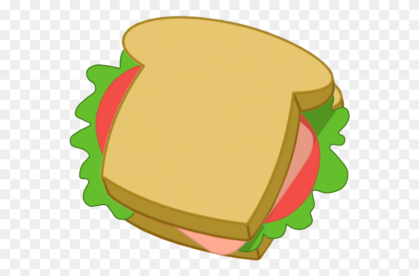 564x494 Cartoon Sandwich, Sweets, Food, Confectionery HD PNG Download