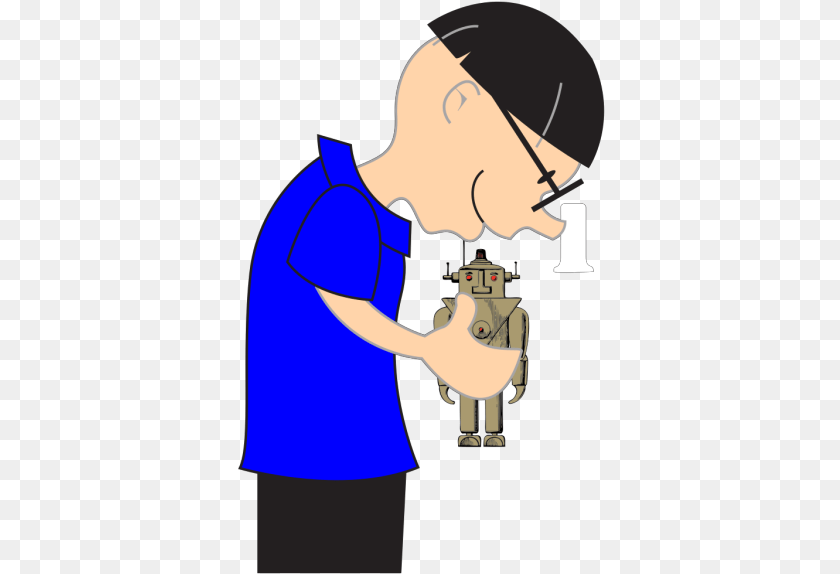 Cartoon Scientist Microscope, Photography, Adult, Female, Person Transparent PNG