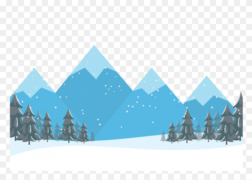 2407x1671 Cartoon Snow Transprent Free Elevation Snow Mountain Clipart, Outdoors, Nature, Tent HD PNG Download
