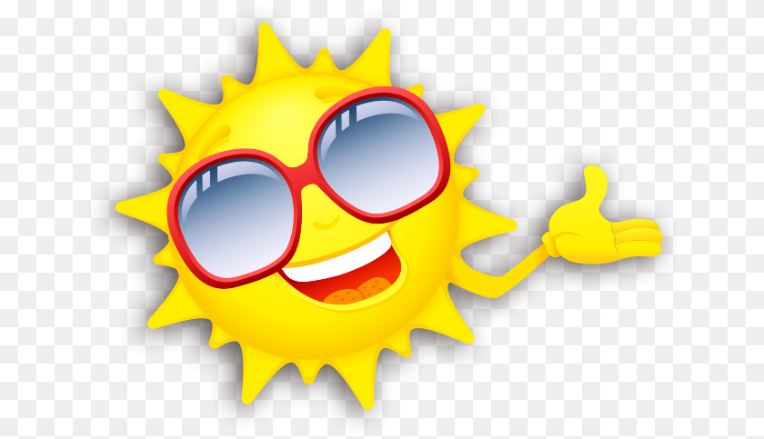 659x483 Cartoon Sun Download Circle Sticker PNG