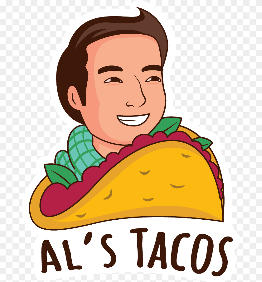 Cartoon Taco, Food, Baby, Person, Face Clipart PNG
