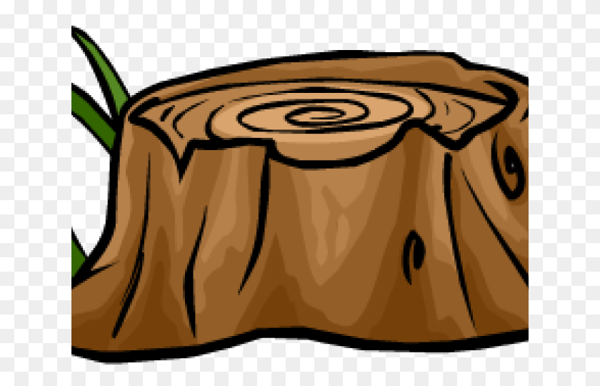 640x480 Cartoon Tree Stump Tree Stumps Clip Art, Scroll HD PNG Download