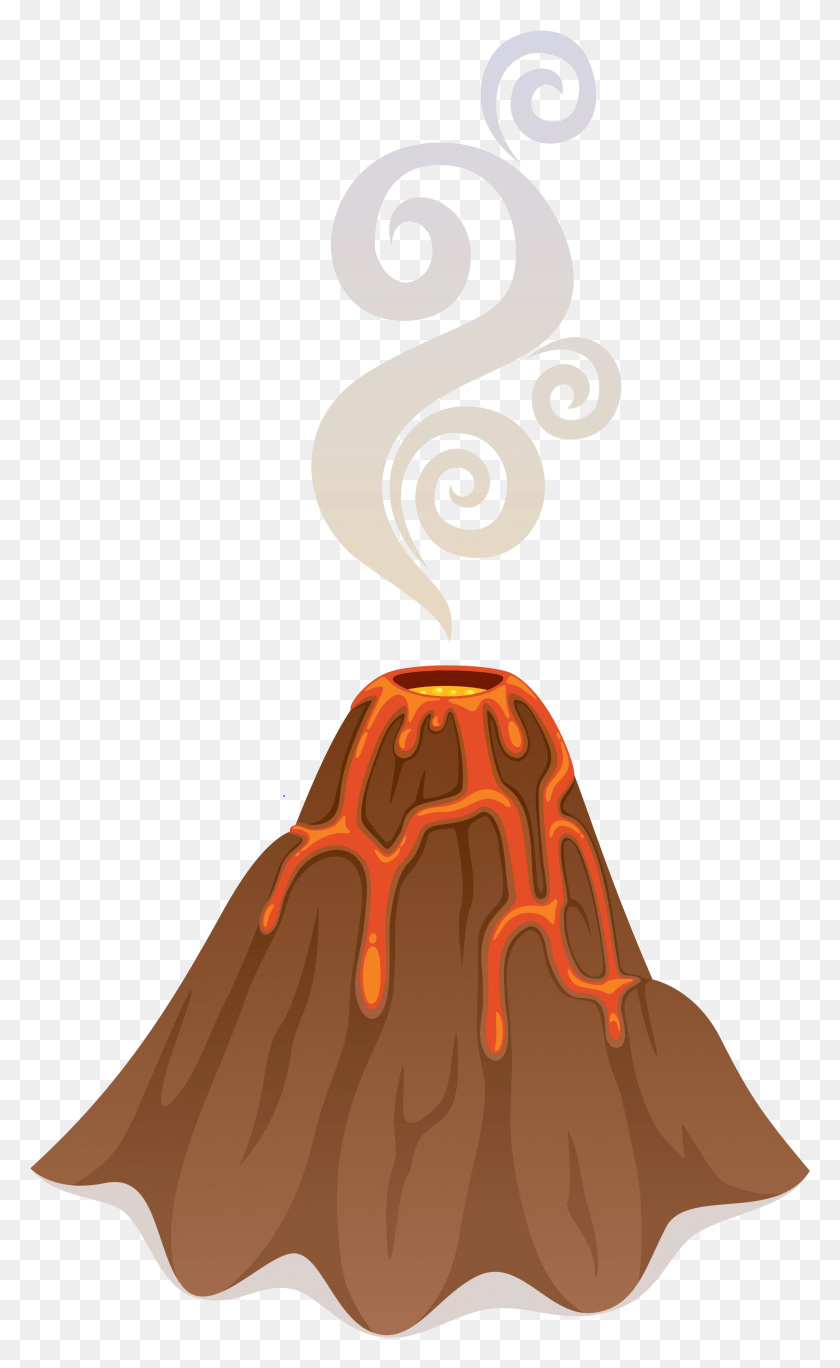 2172x3643 Cartoon Volcano, Mountain, Outdoors, Nature HD PNG Download