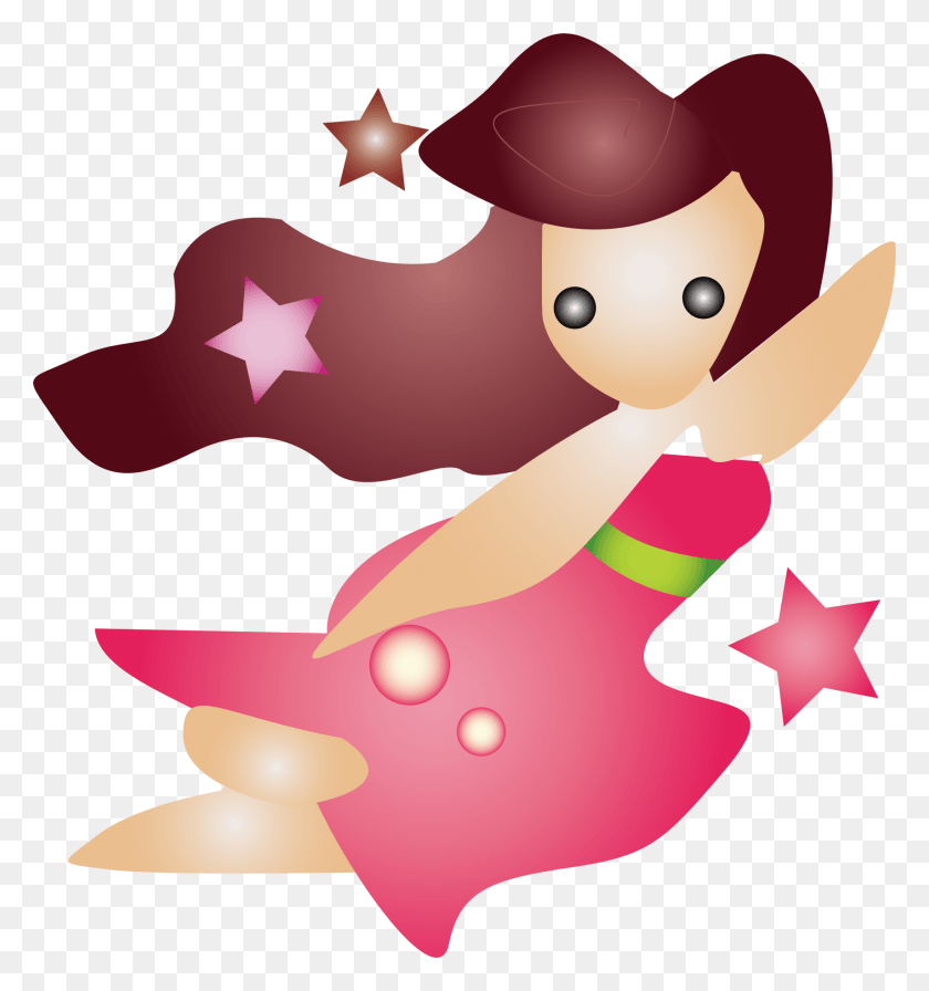 1711x1834 Cartoon Zodiac Maiden Round Ornament Alaina Name, Star Symbol, Symbol, Snowman HD PNG Download