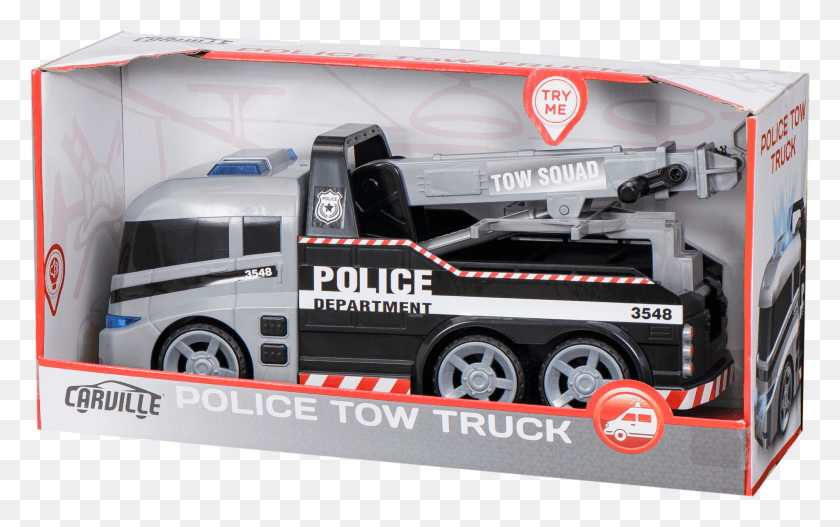 2000x1199 Descargar Png Carville Police Tow Truck Large, Camión, Vehículo, Transporte Hd Png