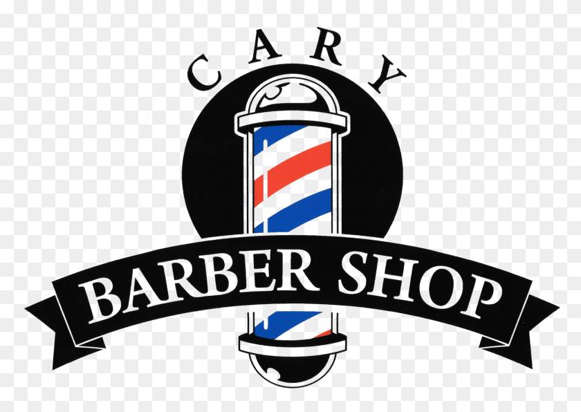 1491x1025 Cary Barbershop Barber Shop Logo, Symbol, Trademark, Metropolis HD PNG Download