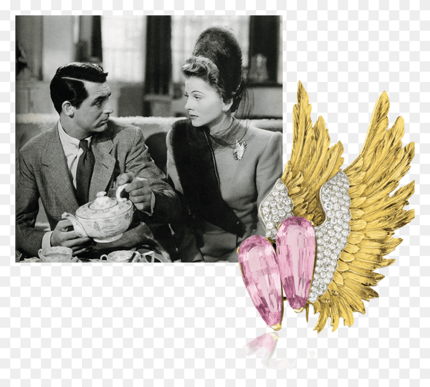 826x738 Cary Grant In Scene From Suspicion With Joan Fontaine Cary Grant Suspicion Suit, Person, Human, Tie HD PNG Download