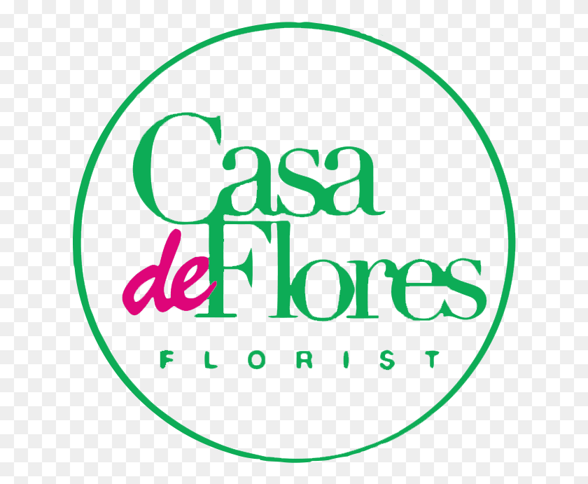634x631 Casa De Flores Florist Circle, Text, Alphabet, Light HD PNG Download