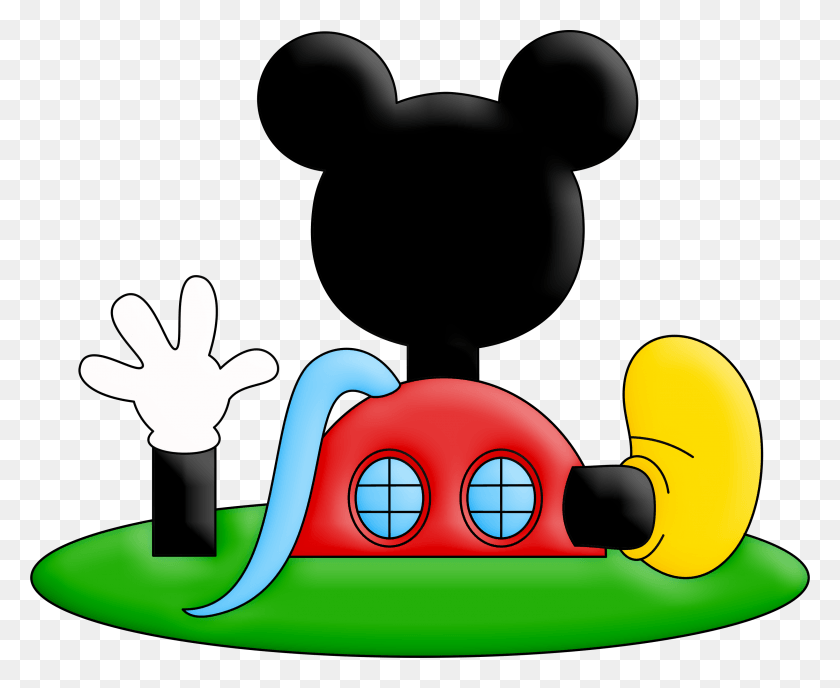 3015x2429 Casa De Mickey Mouse Vector, Газонокосилка, Инструмент, Комната Hd Png Скачать