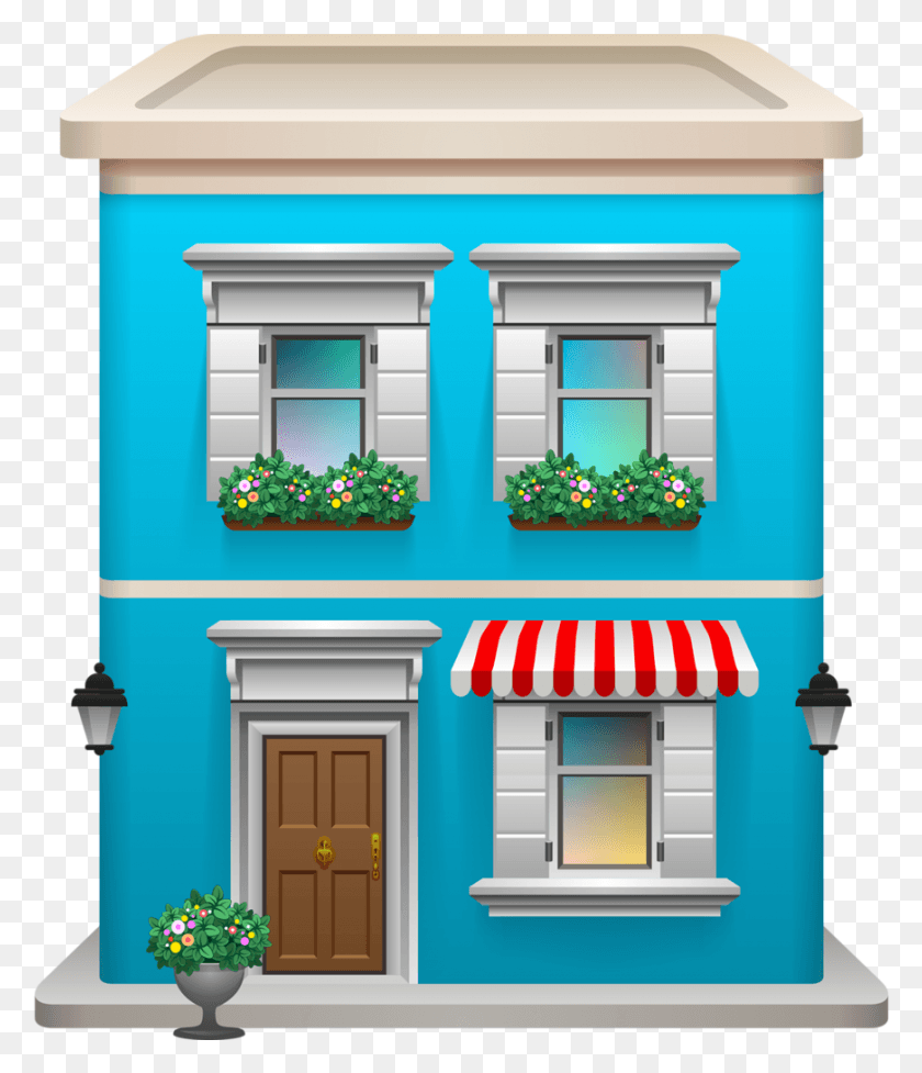 871x1025 Casas Palcios E Etc House, Awning, Canopy, Window HD PNG Download
