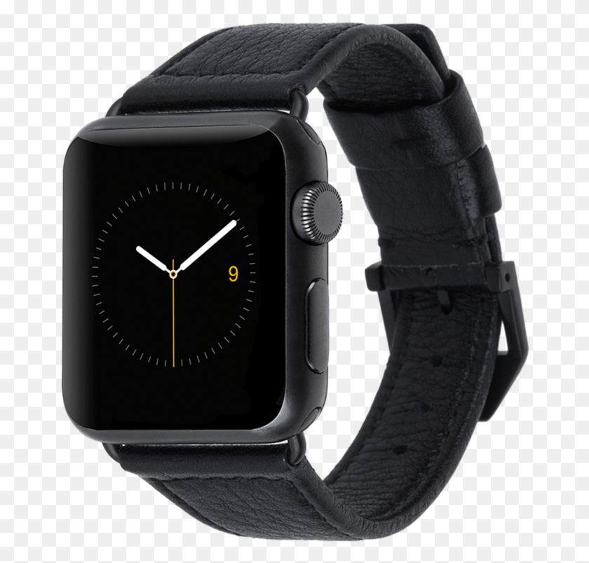 670x743 Descargar Png Case Mate Correa De Reloj De Cuero Pebbled Para Apple Watch Apple Watch Series 2 Bandas, Reloj De Pulsera, Casco, Ropa Hd Png