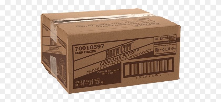 536x331 Casepkg Mccain Harvest Splendor Sweet Potato Cross Trax, Box, Cardboard, Package Delivery HD PNG Download