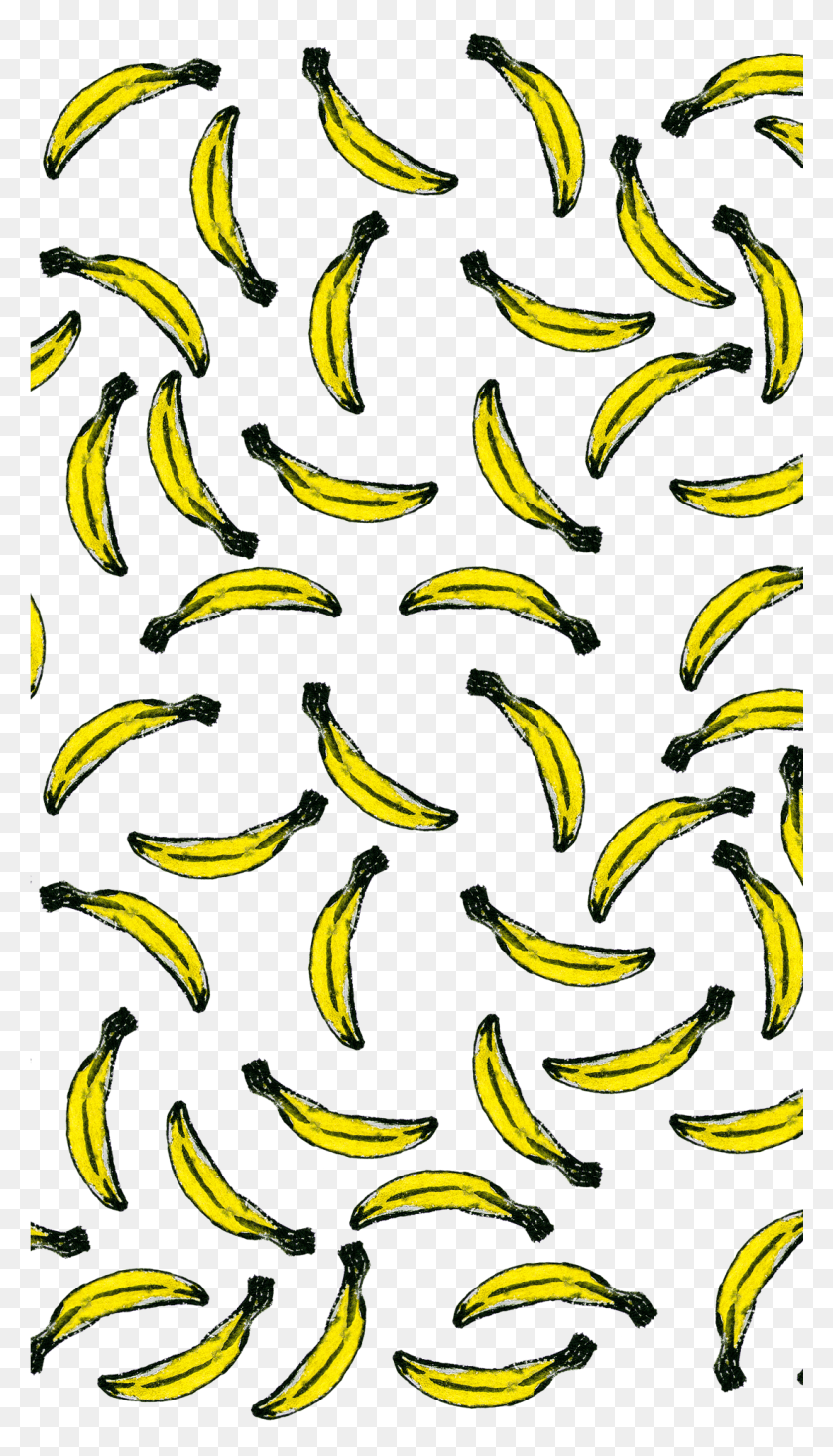 1101x1989 Casetify Iphone Art Design Иллюстрация Фрукты Банан, Растение, На Открытом Воздухе, Природа Hd Png Скачать