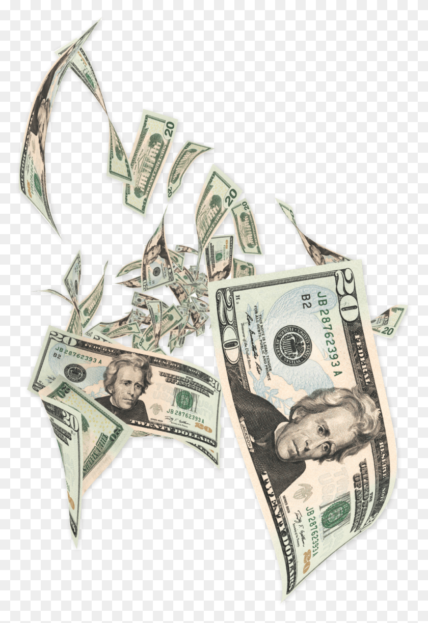 991x1479 Cash, Money, Dollar, Person HD PNG Download