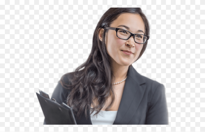 553x481 Cash Flow Forecast Asian Business Woman, Person, Glasses, Accessories Descargar Hd Png