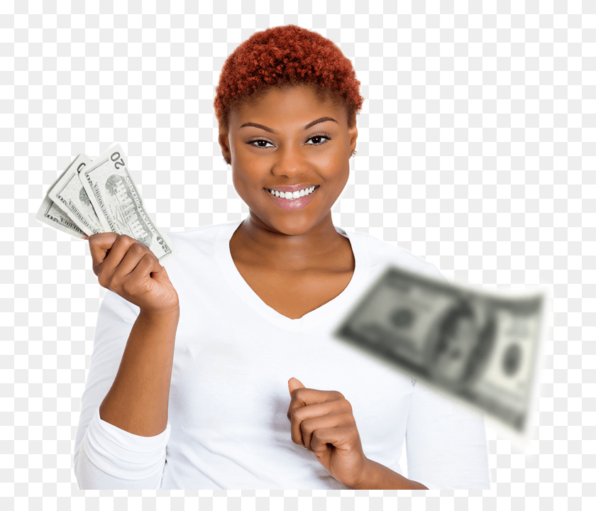 747x660 Cash In Hand Women Cash Money, Dollar, Person, Human HD PNG Download