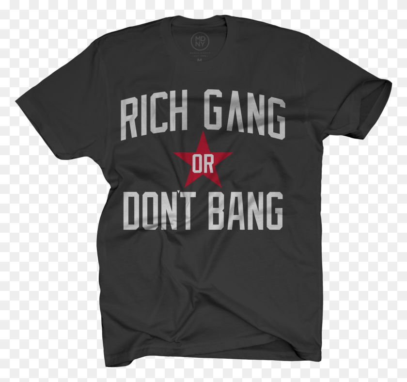 2249x2101 Cash Money Rich Gang Or Don T Bang Black T Shirt Simple Plan Band T Shirts, Clothing, Apparel, T-shirt HD PNG Download