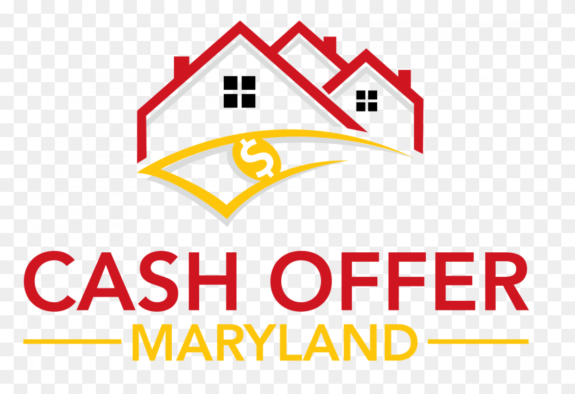 1814x1200 Cash Offer Maryland Logo Graphic Design, Label, Text, Symbol HD PNG Download