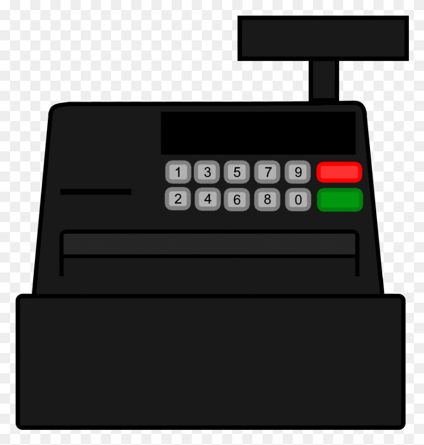 841x887 Cash Register Machine, Computer Keyboard, Computer Hardware, Keyboard HD PNG Download
